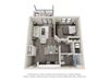 A1 1 Bedroom 1 Bathroom Floor Plan A1 1 Bedroom 1 Bathroom at Latitude at South Portland, Portland, Maine